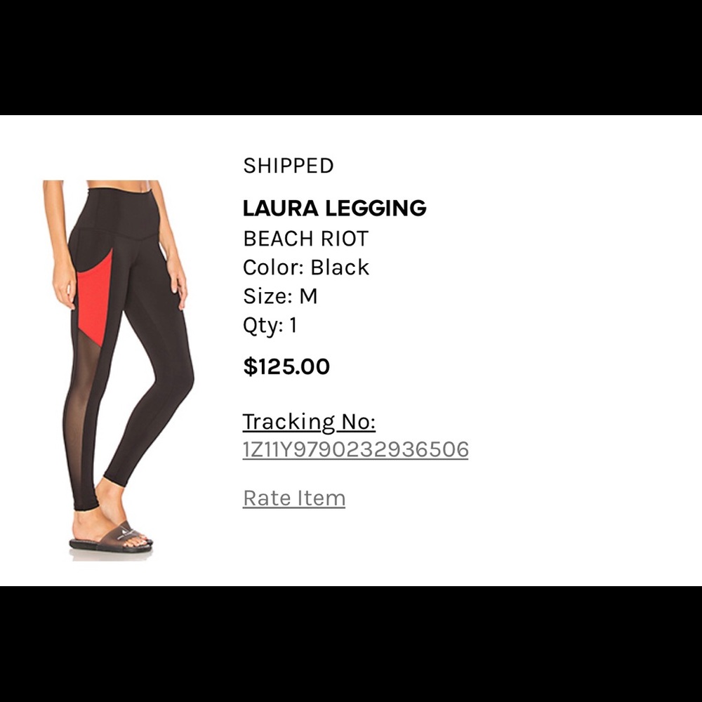 Beach Riot leggings from Revolve